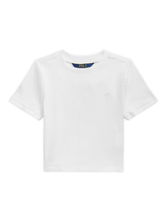 Polo Ralph Lauren T-Shirt 313A96144001 Biały Boxy Fit