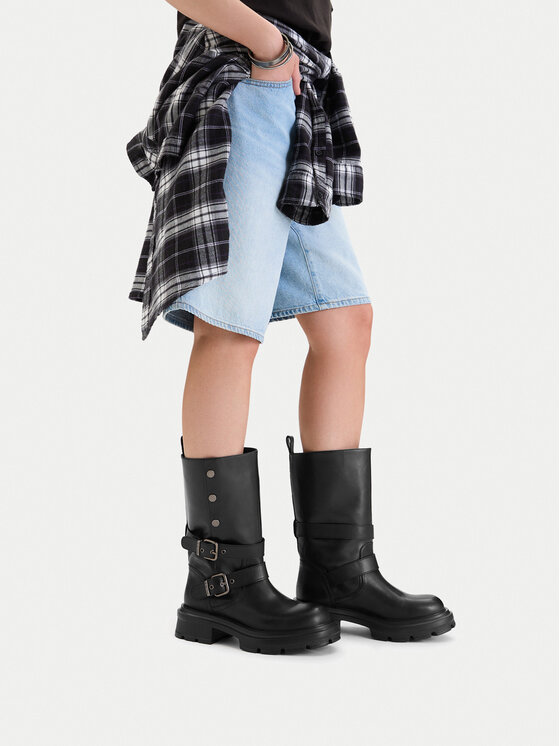 G-Star Raw Kozaki EO-GLCIEA-8137 Czarny