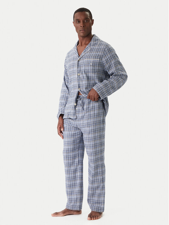 Polo Ralph Lauren Piżama 714754038010 Niebieski Regular Fit