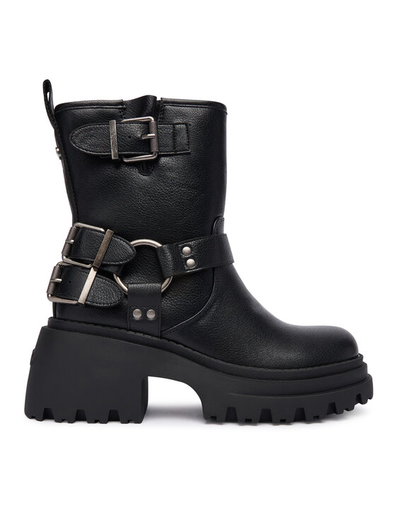 Buffalo Botki Bravr Biker Lo 1220067 Czarny