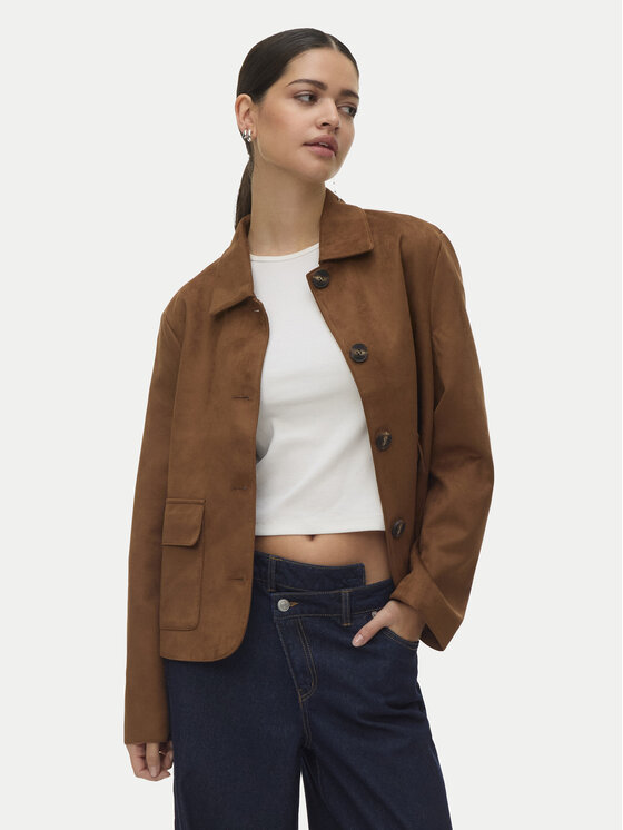 Vero Moda Kurtka przejściowa Jose Kelly 10338632 Brązowy Regular Fit