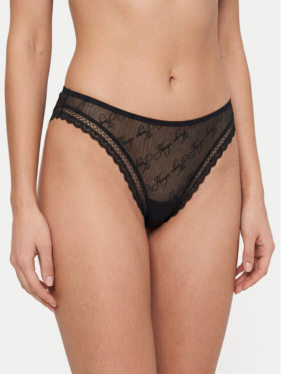 HUGO Figi brazylijskie 50566780 Czarny