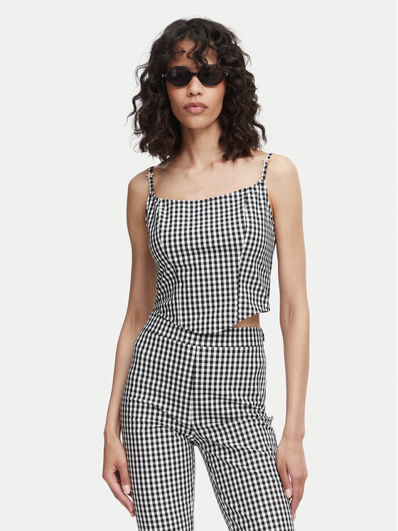 Guess Top W6YH94 W4487 Czarny Slim Fit