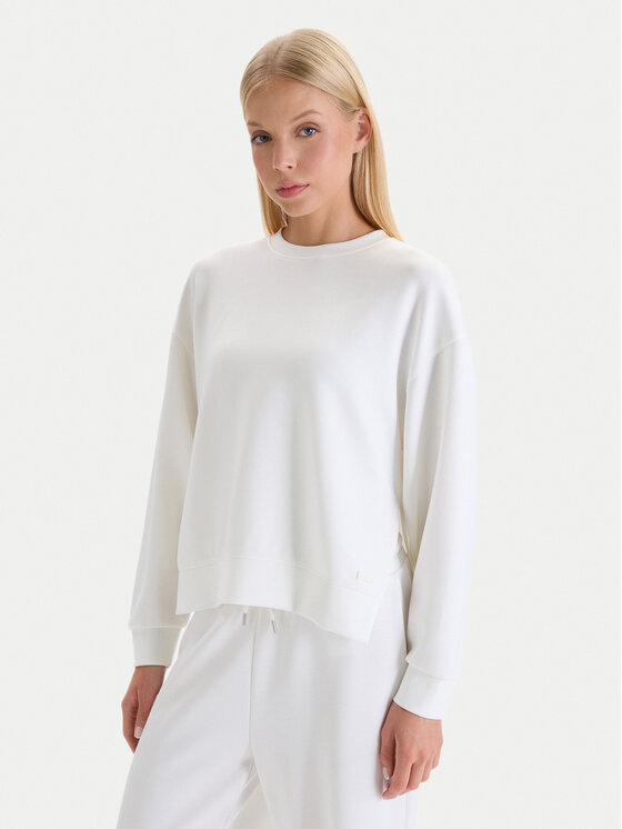 Beverly Hills Polo Club Bluza W126-BHLSS-1040-01X Biały Regular Fit