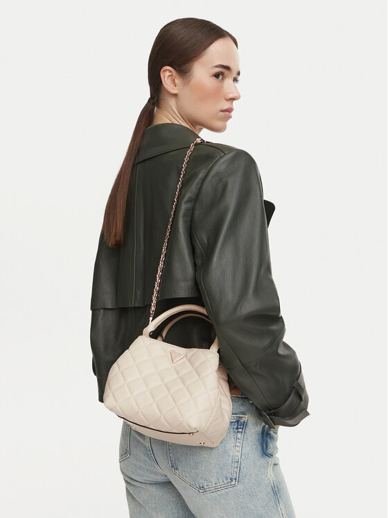 Guess Torebka Juliet Mini HWQG24 56710 Kremowy