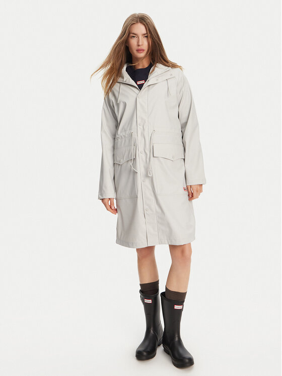 Hunter Parka Janna HARW0021242 Szary Regular Fit