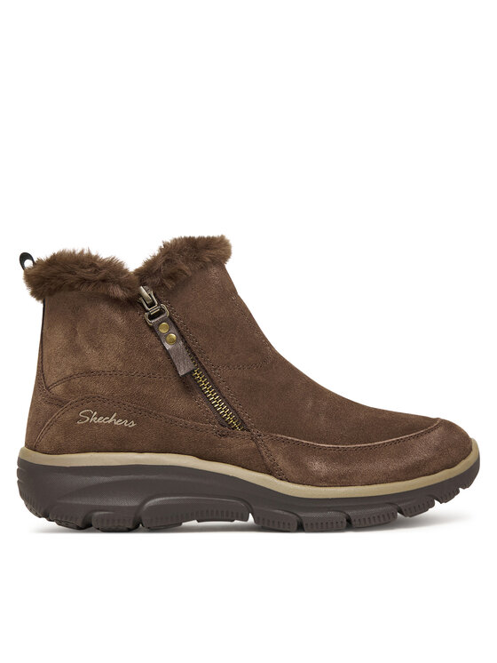 Skechers Botki Easy Going 167862/CHOC Brązowy