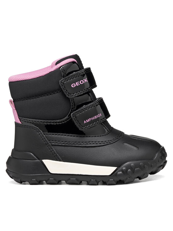 Geox Śniegowce B Trekkyup Girl B Abx B566MC 054FU C9231 M Czarny