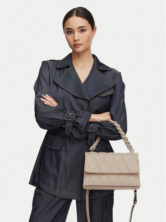 Guess Torebka Maxine HWQG97 33200 Beżowy jasny