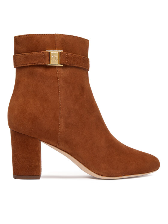 LAUREN RALPH LAUREN Botki Kellie Bt Hi 802967827002 Brązowy
