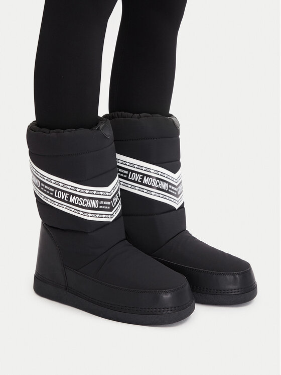 LOVE MOSCHINO Śniegowce JA24162G1NISB000 Czarny