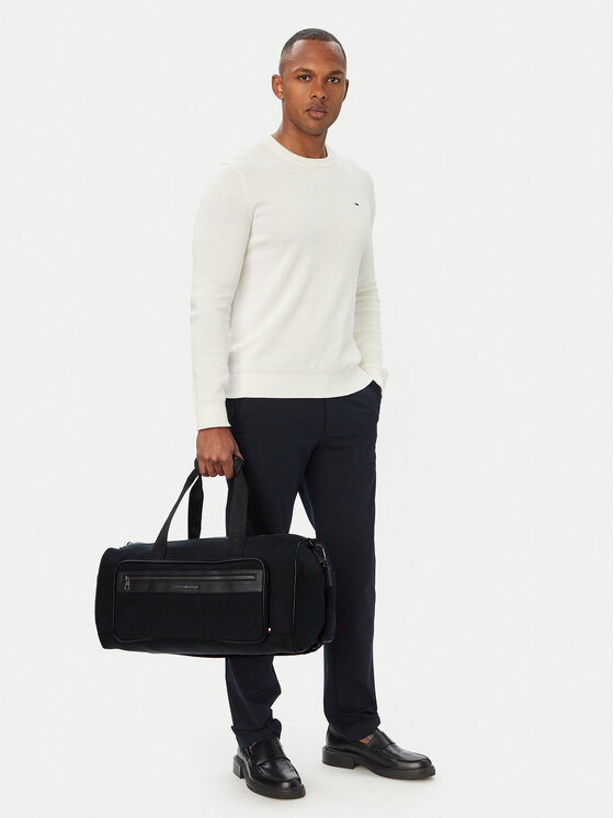 Tommy Hilfiger Torba Th Repreve Duffle AM0AM14447 Czarny