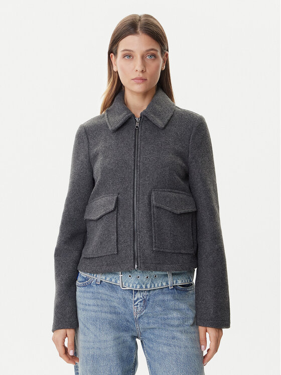 Vero Moda Kurtka przejściowa Safir 10331731 Szary Regular Fit