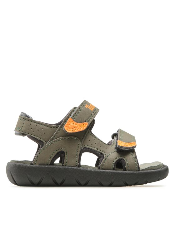 Timberland Sandały Perkins Row 2-Strap TB0A24Y7A581 Zielony