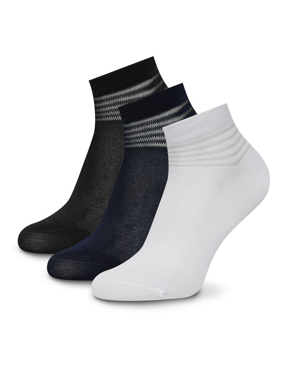 Nine West Skarpety długie KR_NW_URBAN_Z_SS25 (3 PACK) Kolorowy