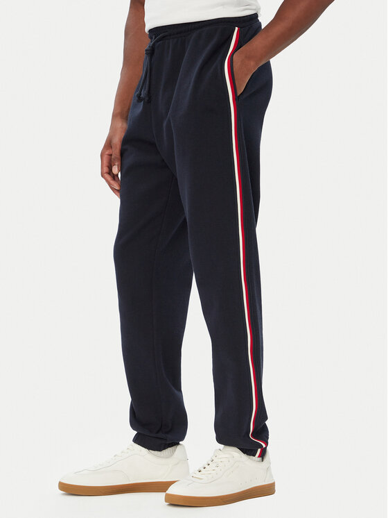 Tommy Hilfiger Spodnie dresowe UM0UM03944 Granatowy Regular Fit