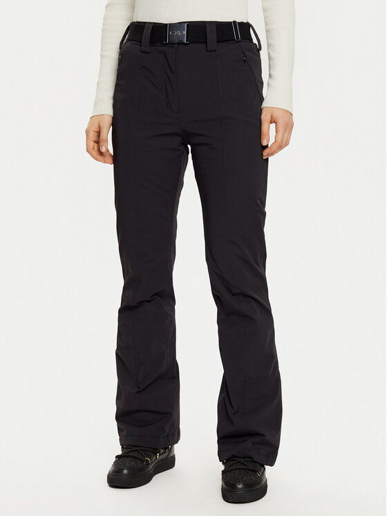 CMP Spodnie narciarskie 3W05526 Czarny Regular Fit