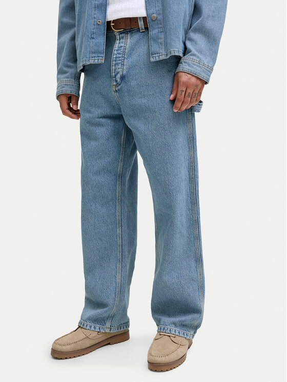 Jack & Jones Jeansy Alex 12272222 Niebieski Baggy Fit