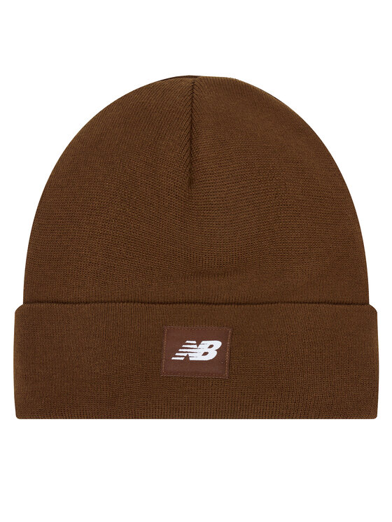 New Balance Czapka LAH13034ROK Brązowy