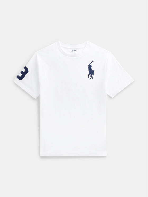 Polo Ralph Lauren T-Shirt 323832907037 Biały Regular Fit