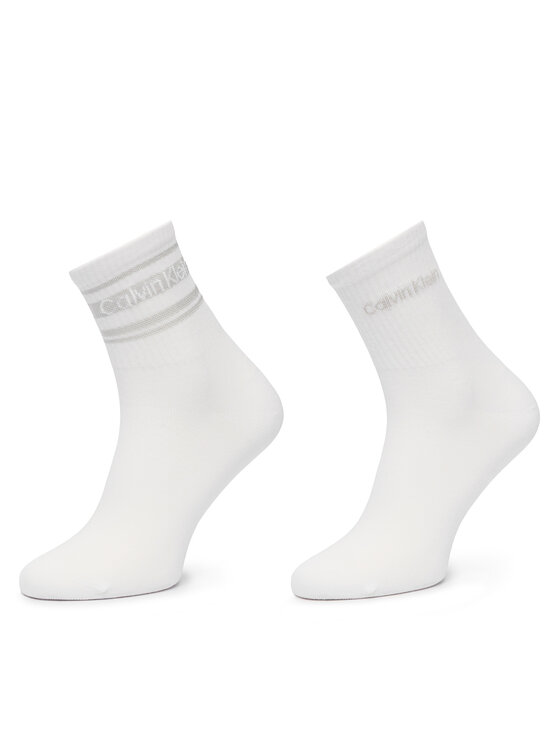 Calvin Klein Skarpety długie 701241453 Biały