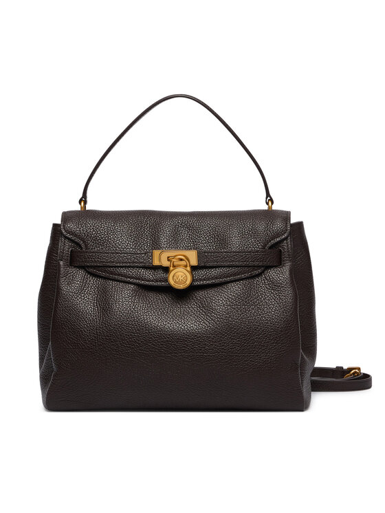 MICHAEL Michael Kors Torebka Hamilton 30F6ANXS7E Brązowy ciemny