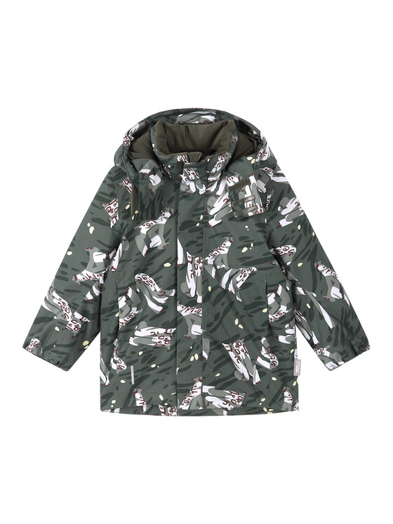 Reima Kurtka zimowa Marttila  5100363B Zielony ciemny Regular Fit