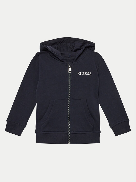 Guess Bluza N3YQ07 KAUG0 Granatowy Regular Fit