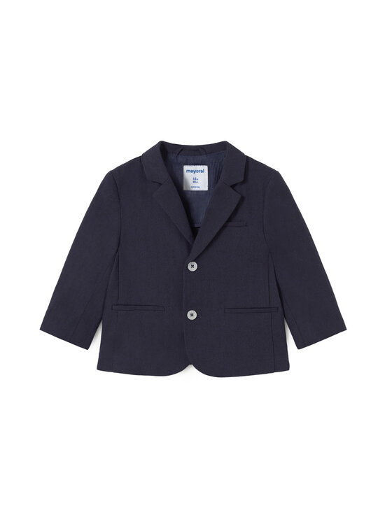 Mayoral Marynarka 1470 Granatowy Regular Fit