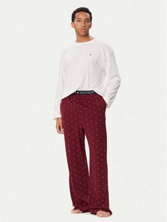 Tommy Hilfiger Piżama UM0UM04001 Kolorowy Relaxed Fit