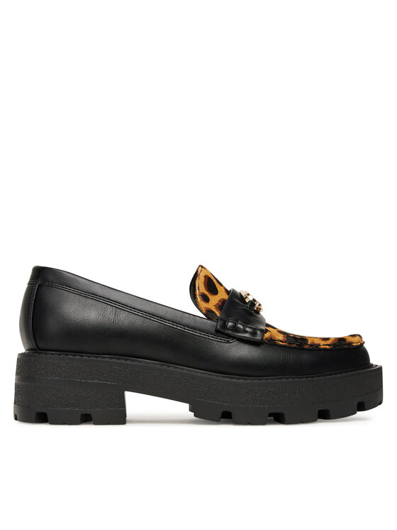 Guess Loafersy FLTYK2 LEP14 Czarny
