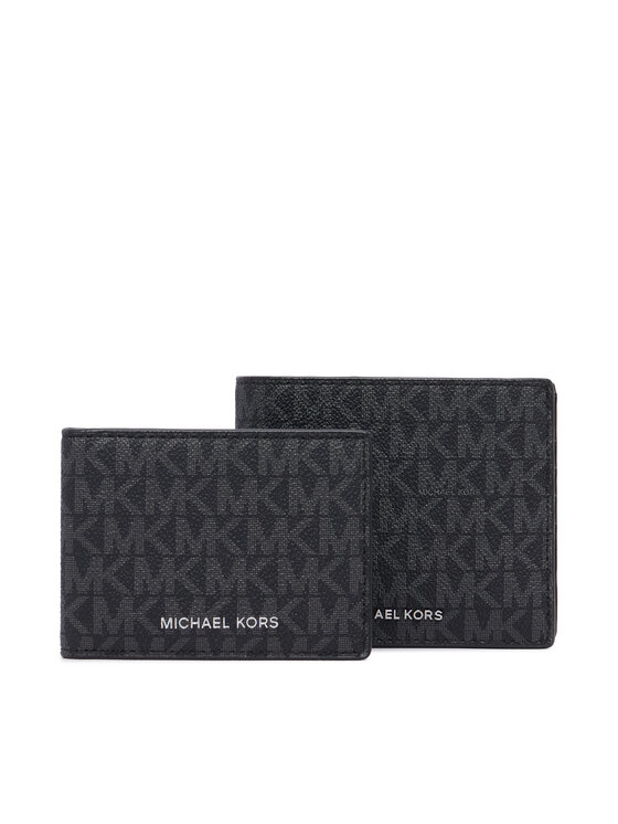 MICHAEL Michael Kors Portfel Harrison 39F9LGYF2B Czarny