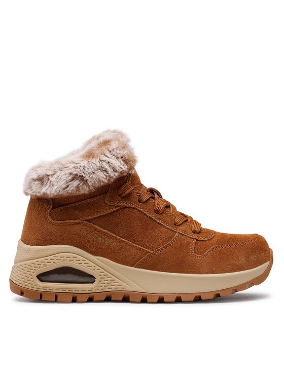 Skechers Trzewiki Uno Wintriness 167433/CSNT Brązowy