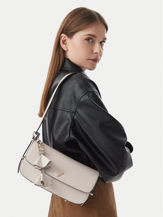 Guess Torebka Danielle HWZG22 27190 Kremowy