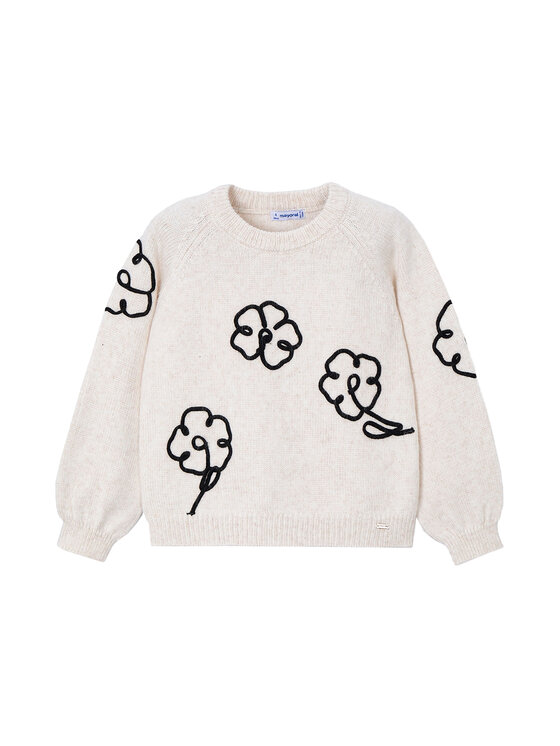 Mayoral Sweter 4308 Beżowy Regular Fit