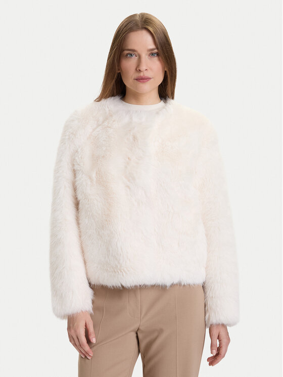Rinascimento Futro CFC0122217003 Écru Regular Fit