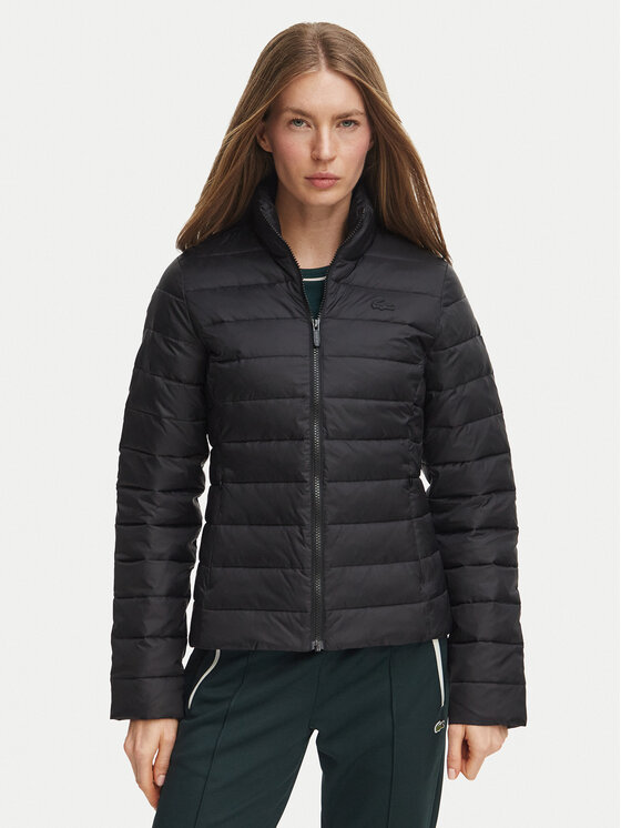 Lacoste Kurtka przejściowa BF0603 Czarny Regular Fit