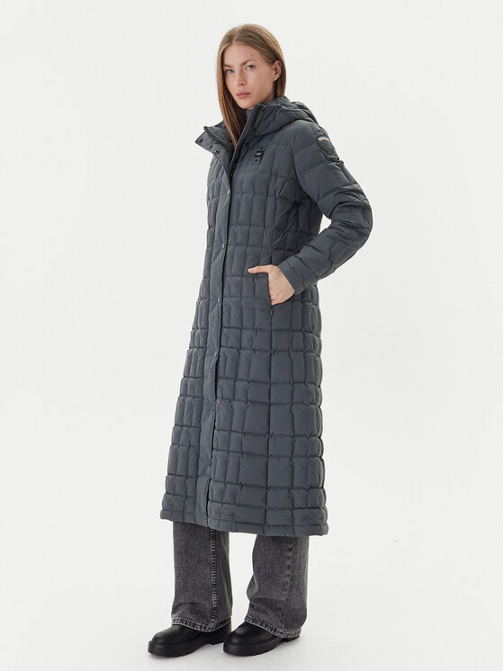 Blauer Kurtka puchowa Impermeabile 25WBLDK03230 Szary Regular Fit