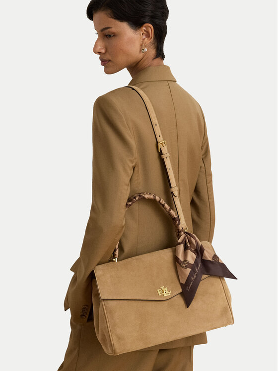 LAUREN RALPH LAUREN Torebka Farrah 431P18402001 Beżowy