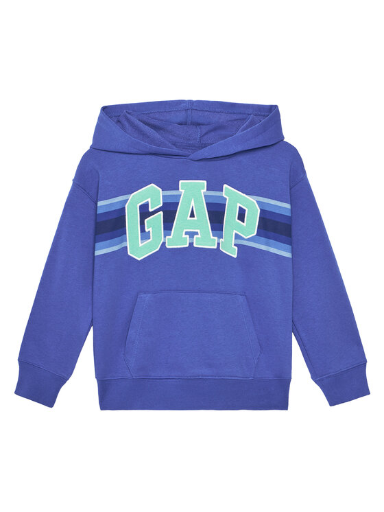 Gap Bluza 743971-03 Niebieski Regular Fit