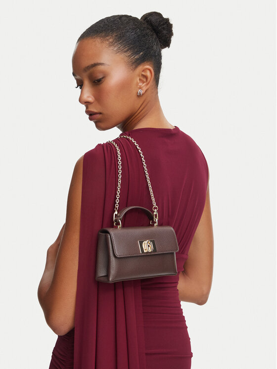 Furla Torebka 1927 WE00423 ARE000 4284S Brązowy ciemny