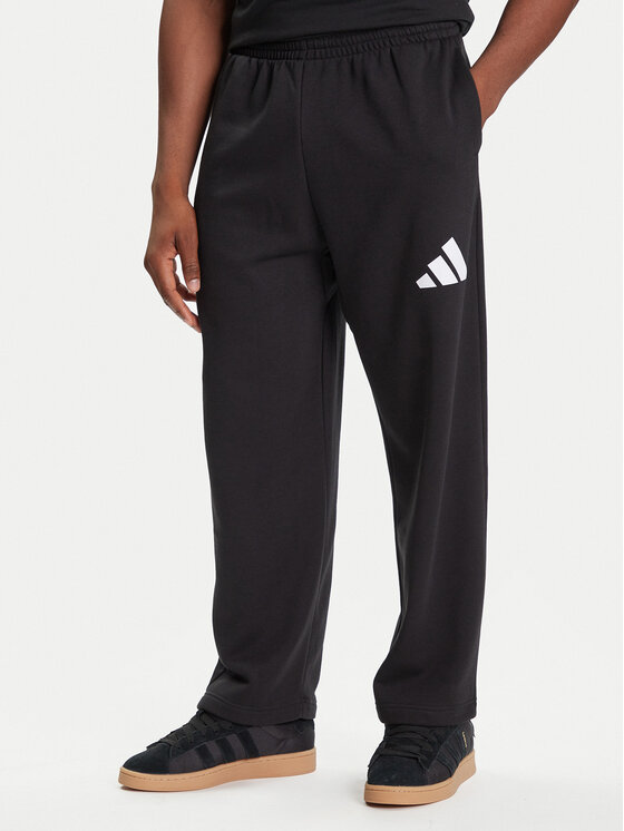 adidas Spodnie dresowe Essentials JF3567 Czarny Loose Fit