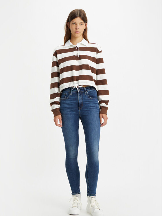 Levi's® Jeansy 721™ 18882-0594 Granatowy Skinny Fit