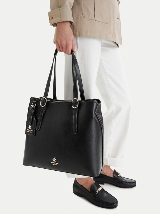 Beverly Hills Polo Club Torebka EO-BHPC-C-010-09 Czarny