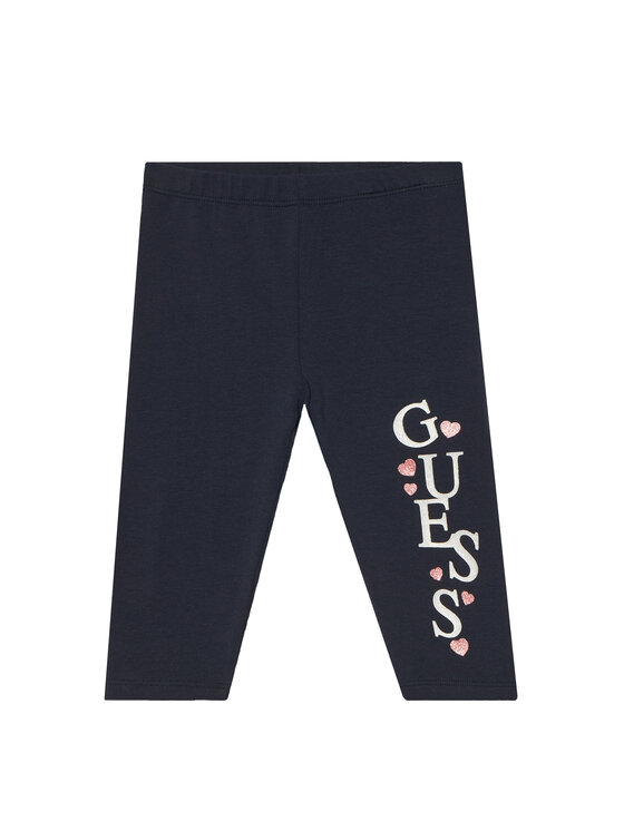 Guess Legginsy K6GB01 J1314 Granatowy Slim Fit