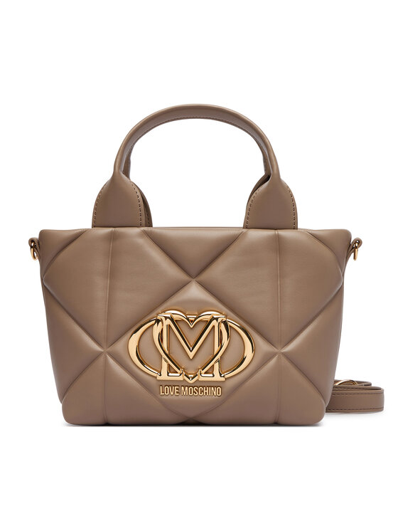 LOVE MOSCHINO Torebka JC4255PP0PLC0105 Beżowy ciemny