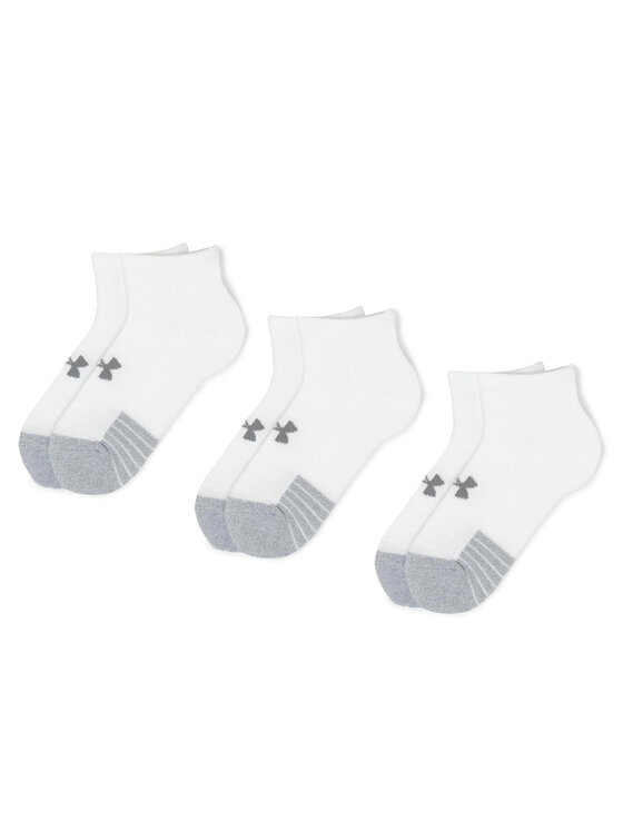Under Armour Skarpety krótkie Heatgear Lo Cut Sock 1346753-100 Biały