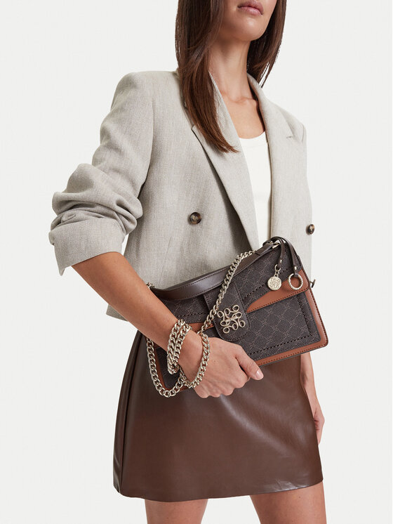 Nine West Torebka EO-ELEGANT FLOW-TK25740 Brązowy ciemny