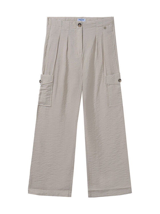 Mayoral Spodnie materiałowe 6536 Beżowy Relaxed Fit