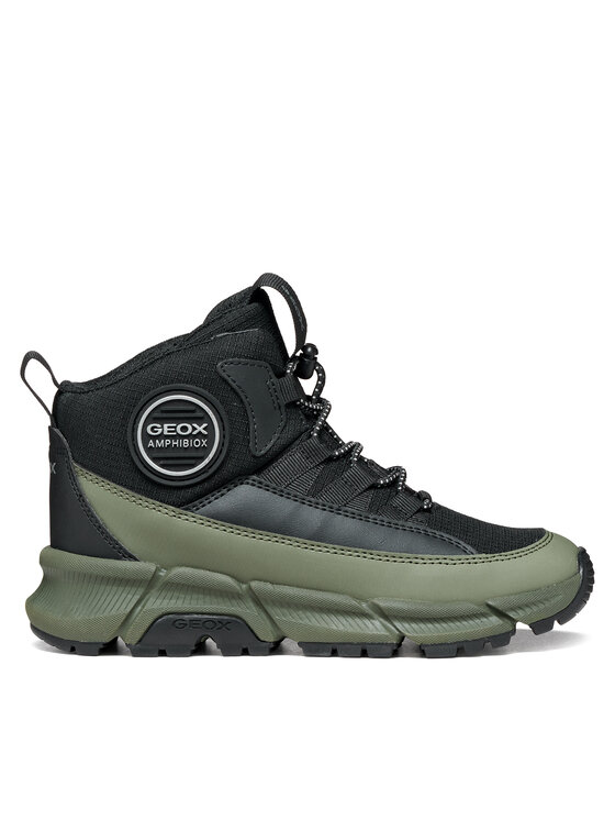 Geox Trzewiki J Flexyper Plus Boy B Abx J66LCF 0FUCE C0033 M Zielony ciemny